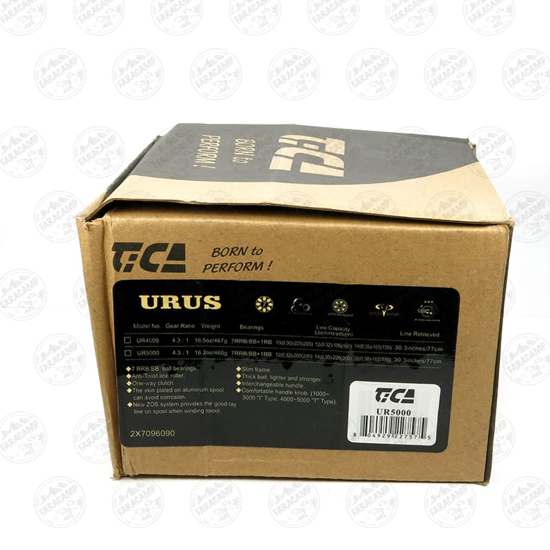 چرخ ماهیگیری تیکا مدل TICA UR5000 — تصویر ۷