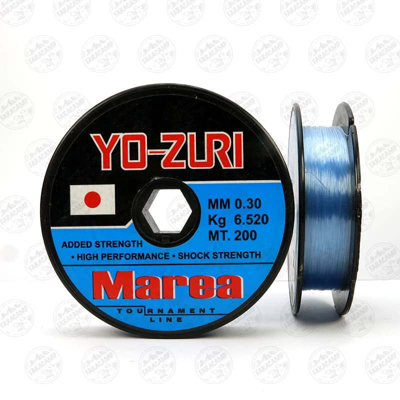 نخ ماهیگیری تورنومنت Marea یوزوری ژاپن سایز ۰.۳۰، ۲۰۰ متر YO-ZURI Marea Tournament