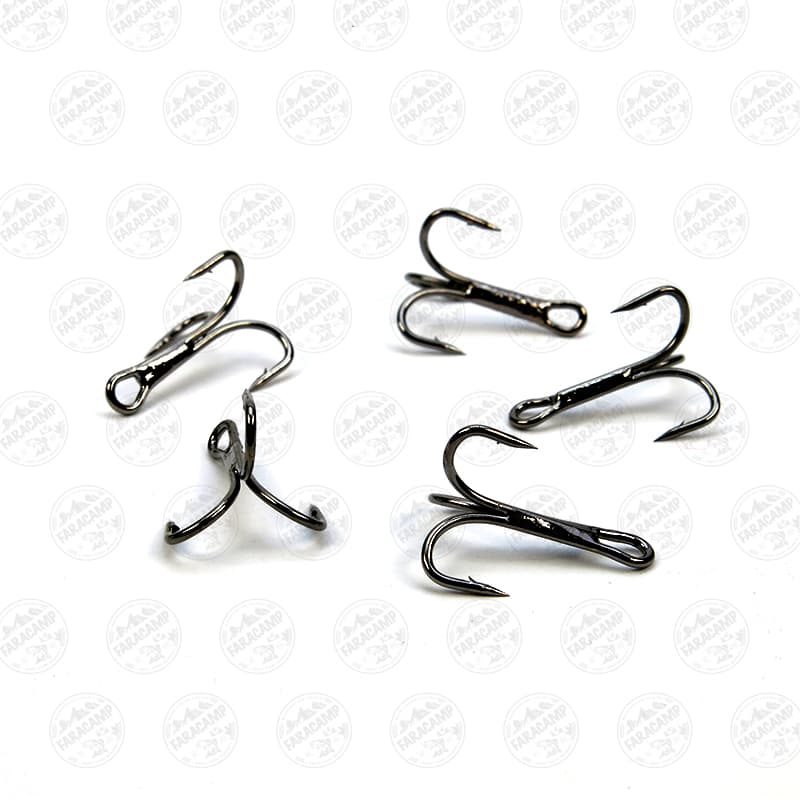 قلاب سه شاخ کاپیتان سایز ۸ بسته ۵ عددی Captain TREBLE HOOKS 335 — تصویر ۳