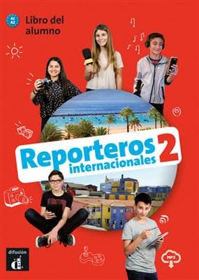 کتاب اسپانیایی Reporteros internacionales 2 Libro del alumno + Cuaderno de ejercicios