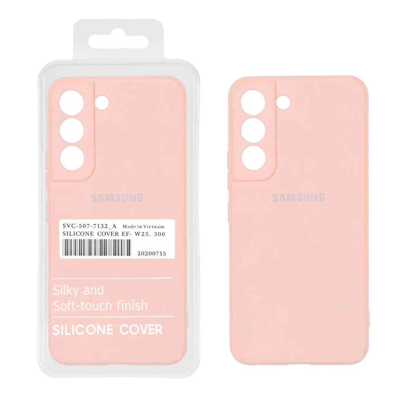 قاب نیو سیلیکون محافظ لنزدار RFF مدل Samsung Galaxy S22 — تصویر ۴