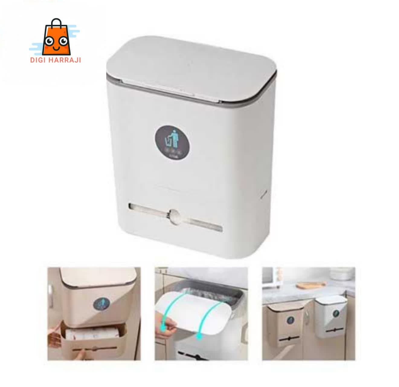 سطل زباله کابینتی کاجین مدل چندکاره