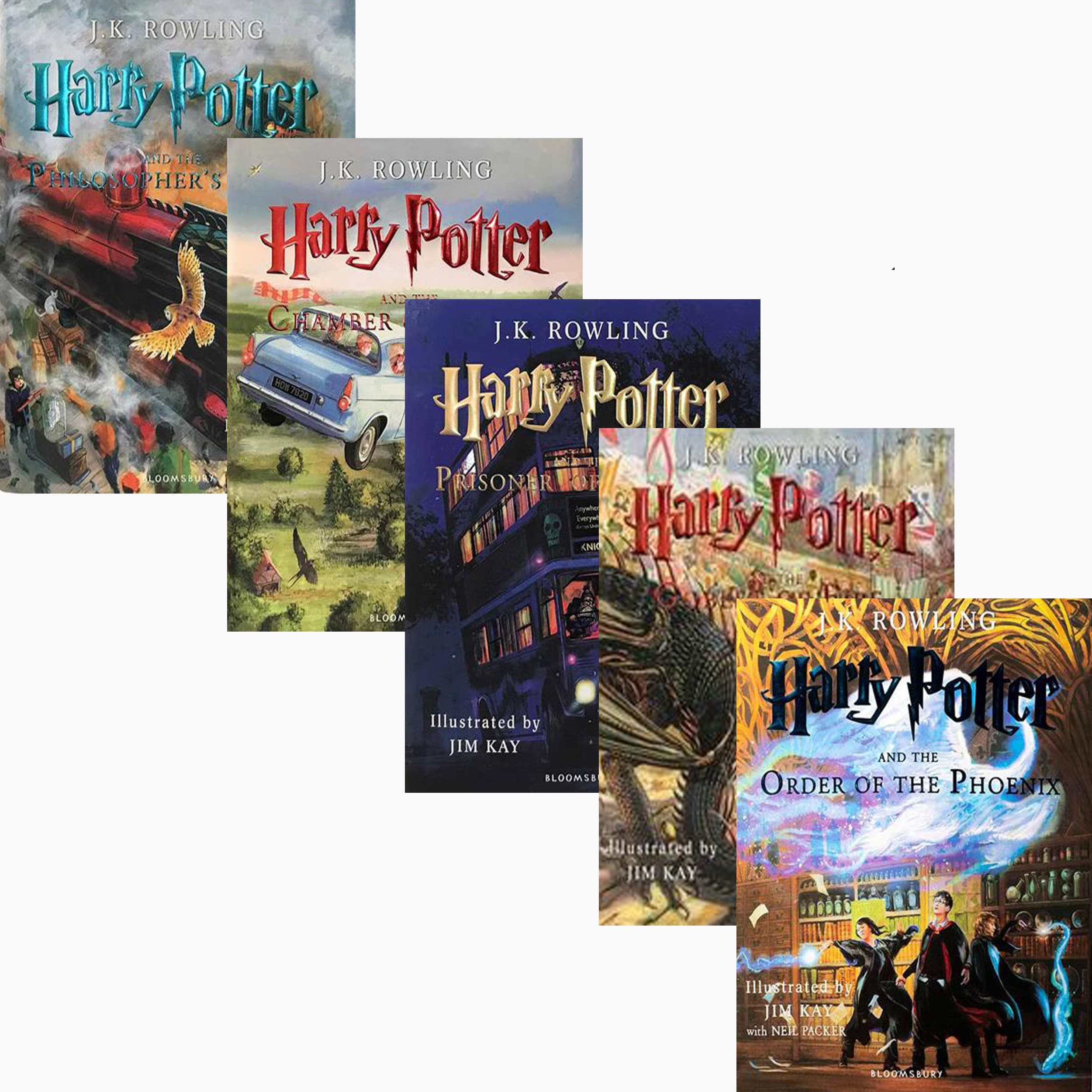 پک کتاب Harry Potter Packed (5 Books)