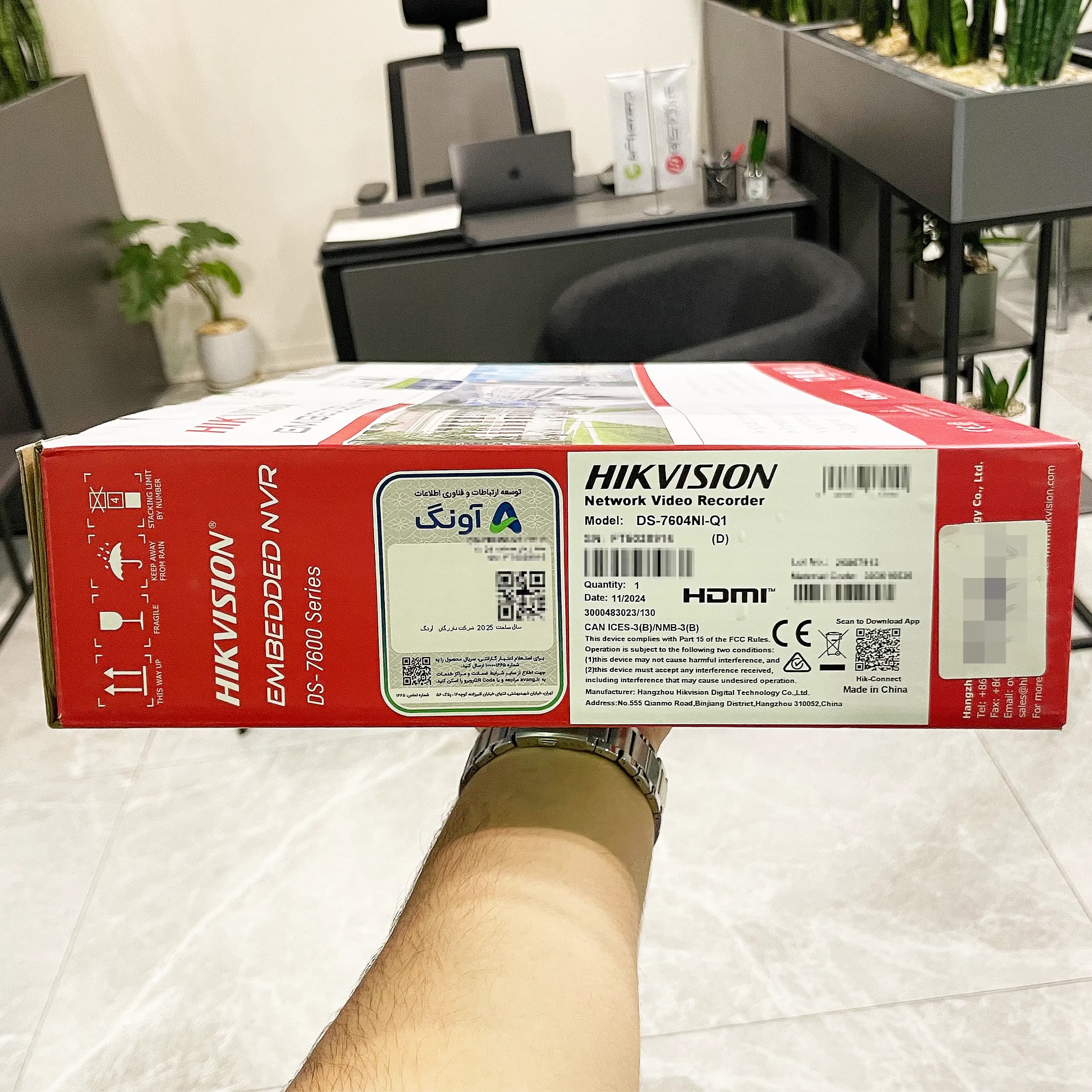 رکوردر (NVR) هایک ویژن DS-7604NI-Q1 — تصویر ۵