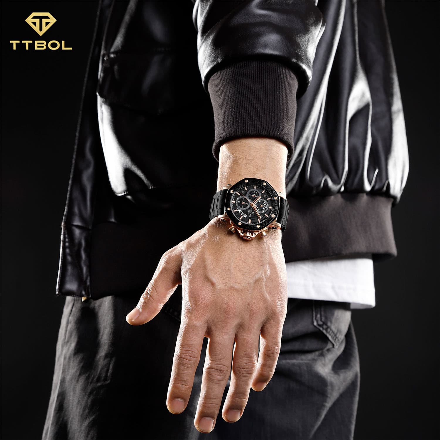 ساعت مچی مردانه ناوی فورس NAVIFORCE NF8065 RG/B/B — تصویر ۲