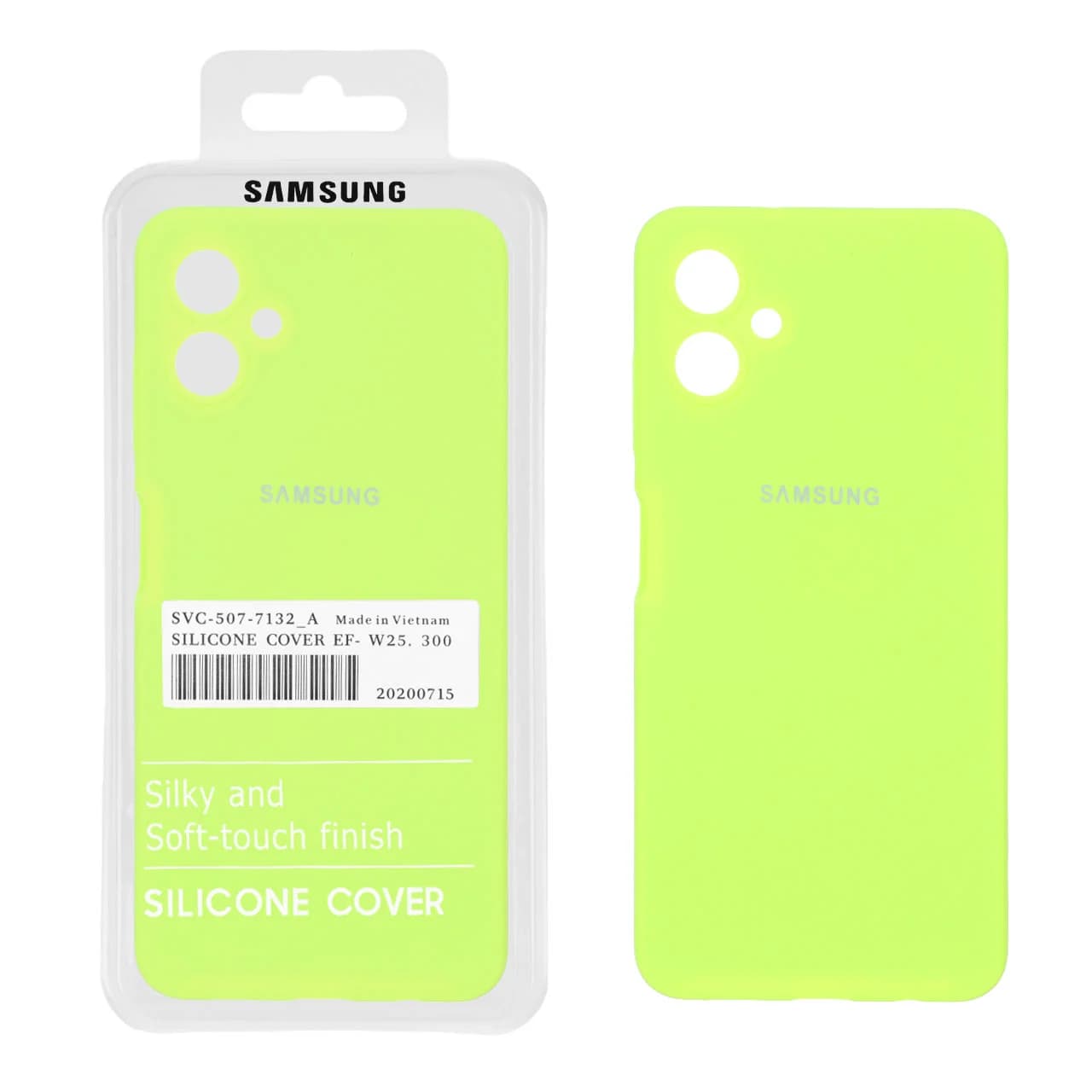 قاب سیلیکونی پاک کنی اورجینال درجه یک Samsung Galaxy A06 — تصویر ۲