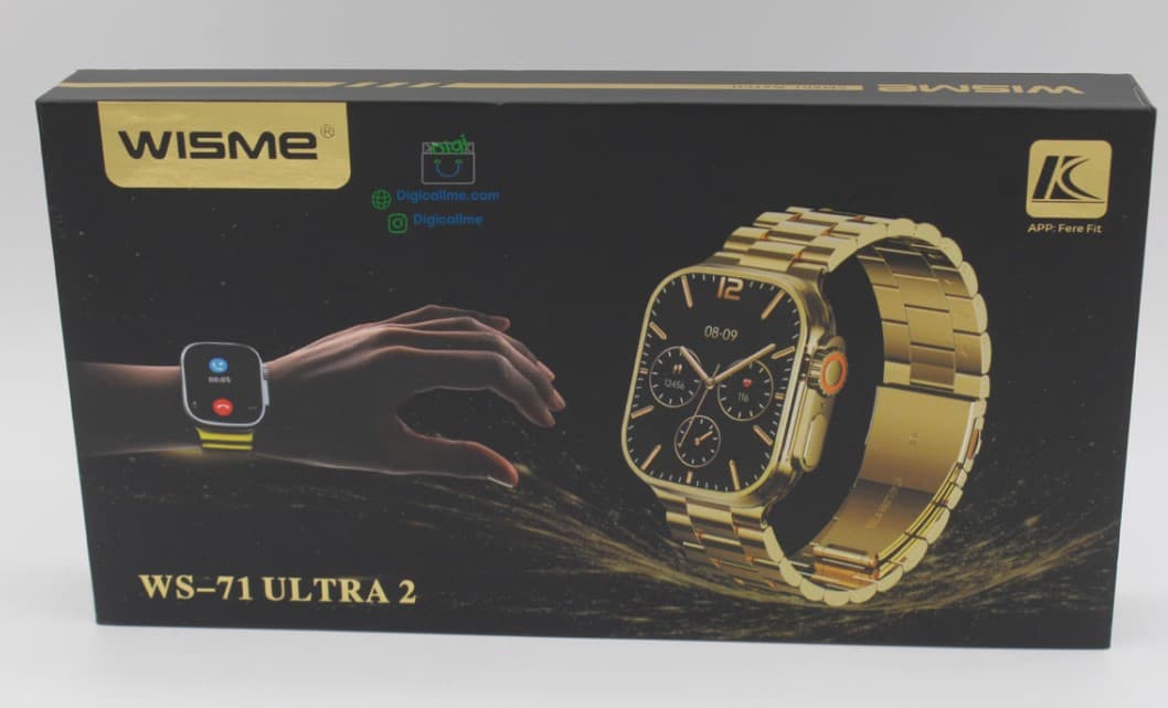 ساعت هوشمند WISME مدل WS-71 Ultra 2 (فروش عمده و تک)