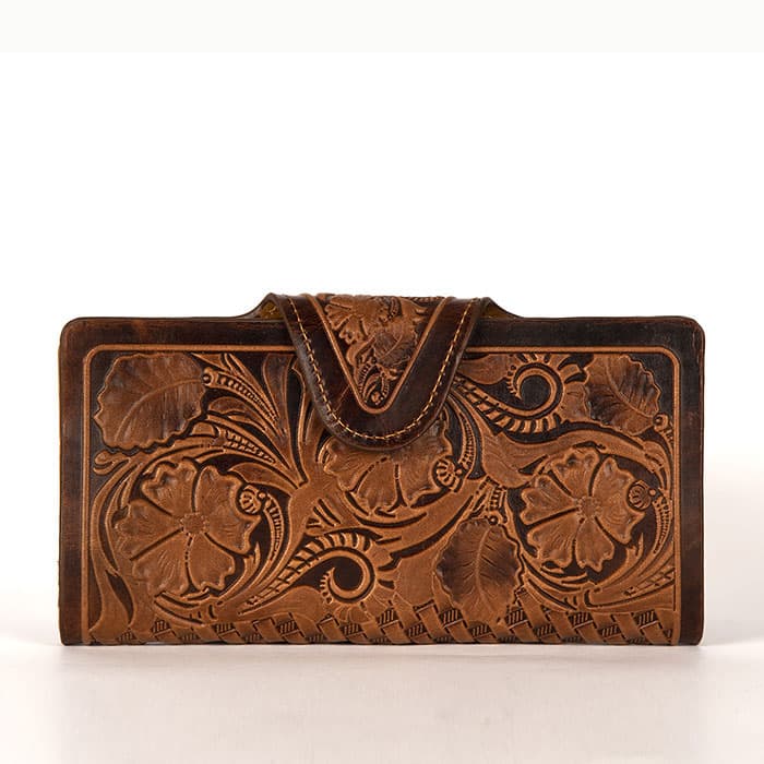 کیف پول کتی زنانه طرح گل کد 205002