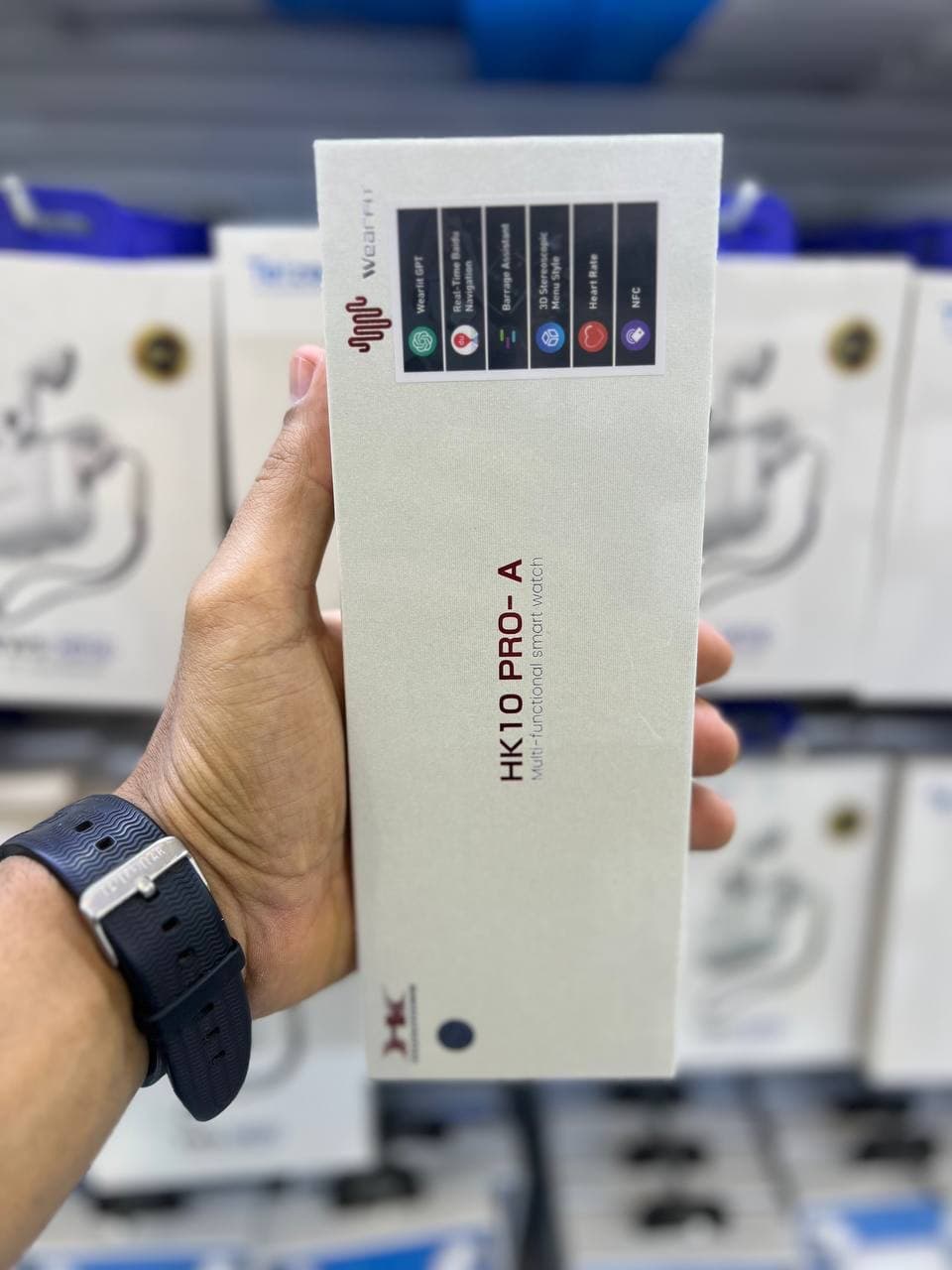 ساعت هوشمند Hk10 pro-A (فروش تک و عمده)