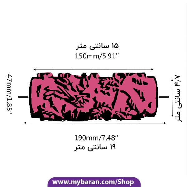 رول غلطک طرح دار اصل104Y — تصویر ۳