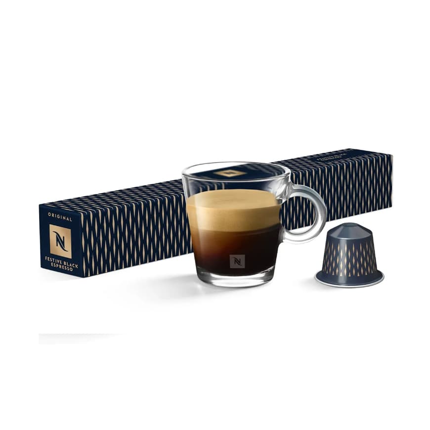 کپسول قهوه نسپرسو لیمیتد ادیشن “فستیو بلک اسپرسو” | Nespresso Festive black espresso