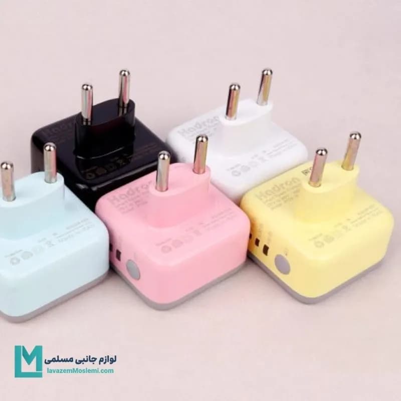 تبدیل برق ۳ به ۲ تایمردار هادرون P103 کد T106 | لوازم جانبی مسلمی — تصویر ۸