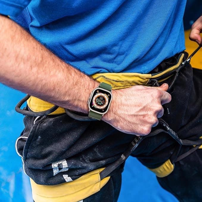 بند ساعت حلقه اسپرت نایلونی گرین لاین مدل Alpine Loop Nylon Strap — تصویر ۳