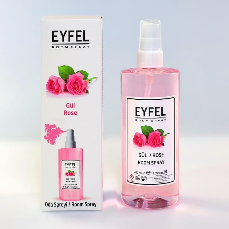 اسپری خوشبوکننده ایفل Rose گل رز 400 میل — تصویر ۲