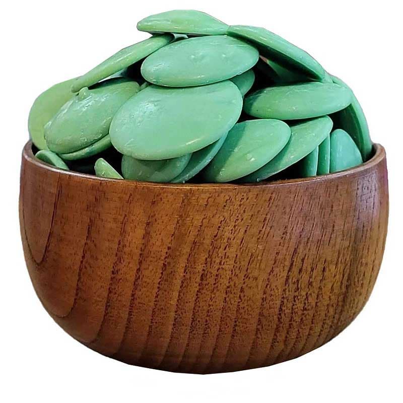 شکلات سکه ای سبز طعم سیب – 250 گرم — تصویر ۲