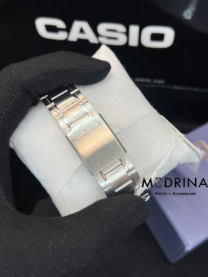 ساعت کاسیو CASIO MTP VOO2D-1BUDF + ضمانت پزیترون — تصویر ۲