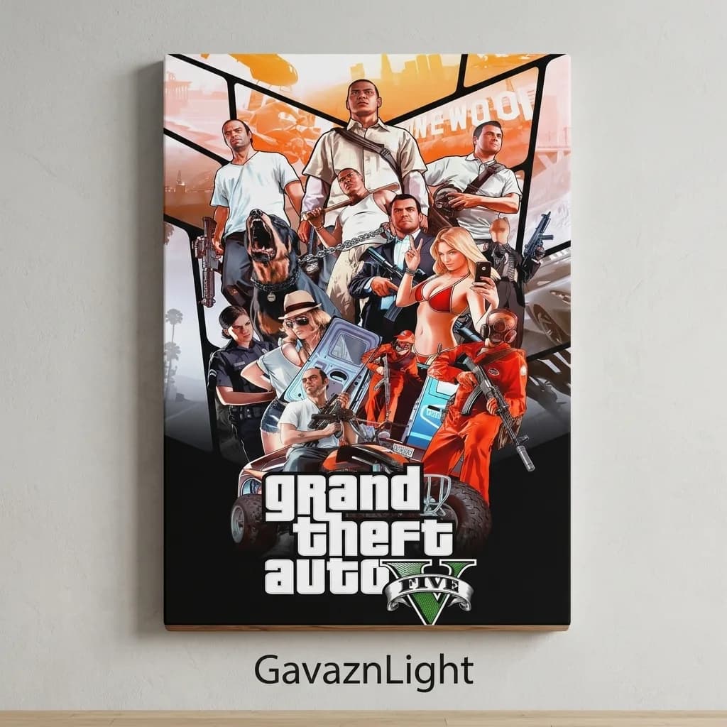 تابلو شاسی GTA V — تصویر ۲