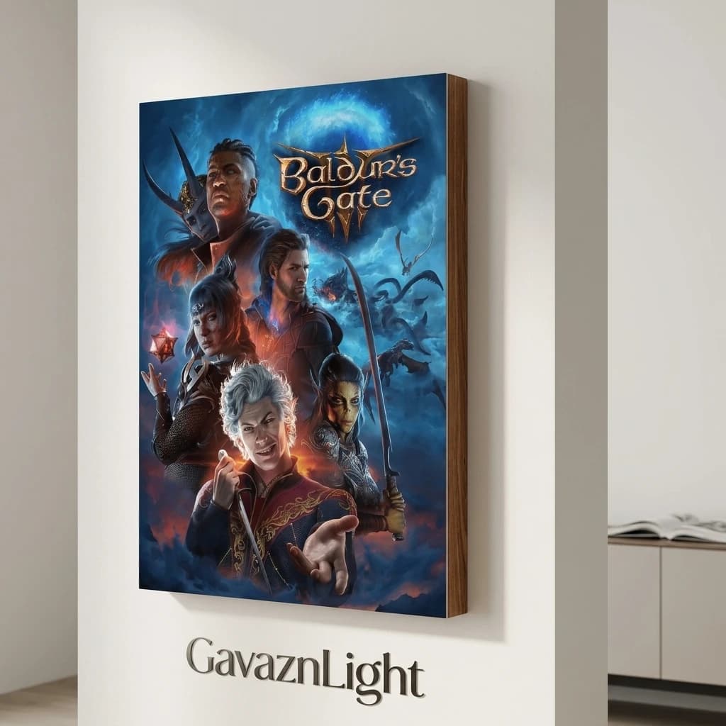 تابلو شاسی Baldur’s Gate 3 — تصویر ۲