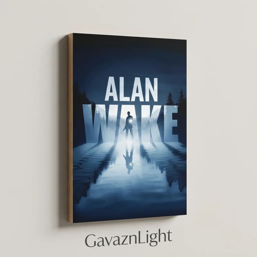 تابلو شاسی ALAN WAKE — تصویر ۲