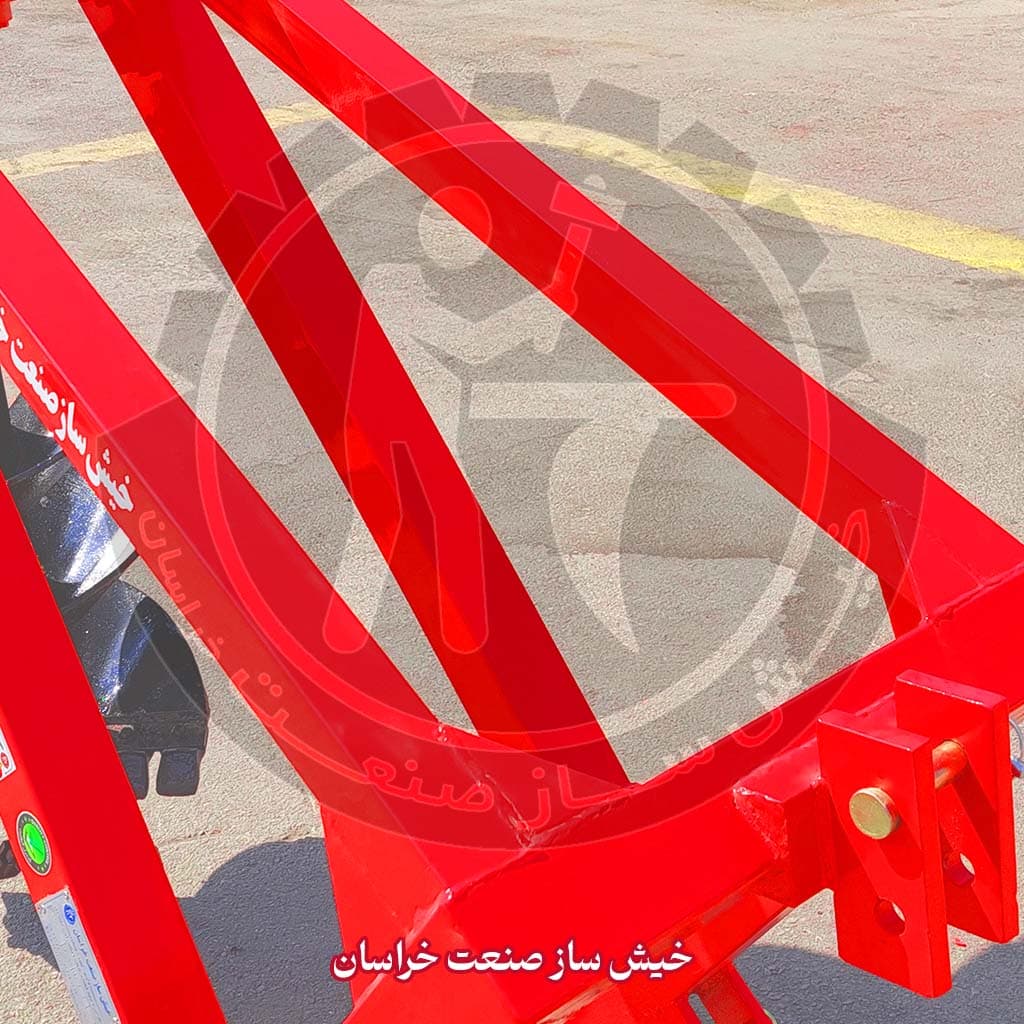 مته چاله کن باغي چهاربازو با مارپیچ قطر 45 سانت و عمق 60 سانت با گاردان ترک و گیربکس سنگین ایراني (مخصوص تراکتورهای 2 و 3 سیلندر) — تصویر ۷