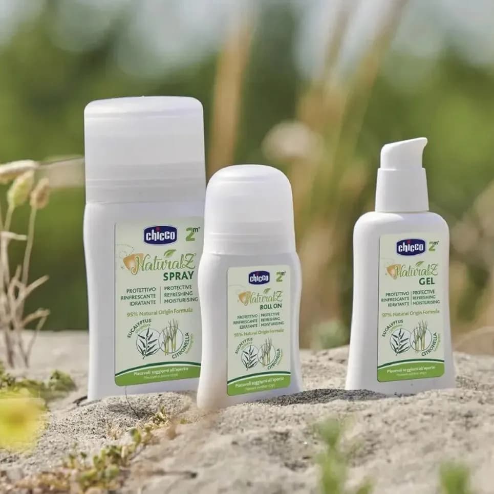 ژل ضد گزش حشرات چیکو Chicco ایتالیا 97% مواد طبیعی — تصویر ۴