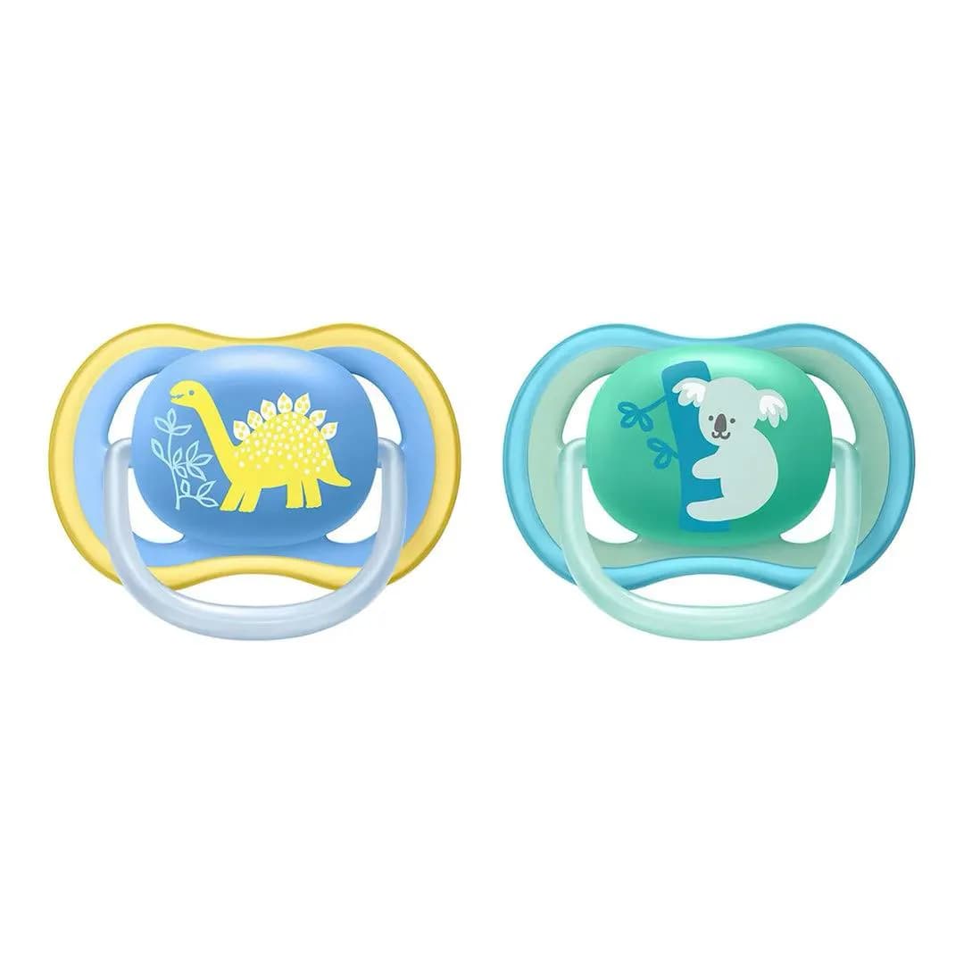 پستانک +۱۸ ماه فیلیپس اونت philips avent طرح کوالا و دایناسور — تصویر ۴