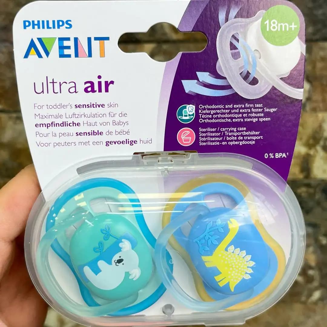 پستانک +۱۸ ماه فیلیپس اونت philips avent طرح کوالا و دایناسور — تصویر ۵