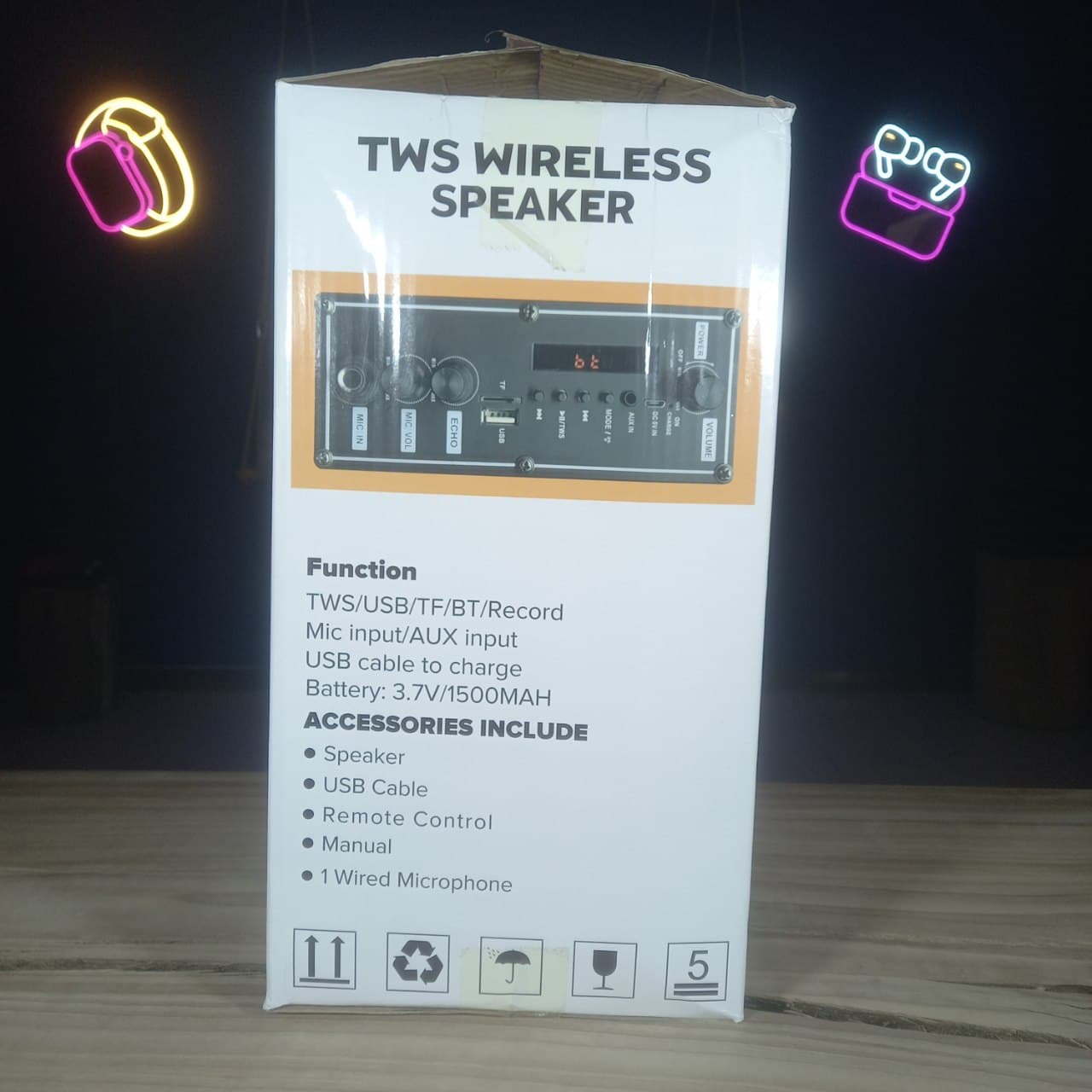 اسپیکر بلوتوثی مدل Ly-802 (اصلی) — تصویر ۶