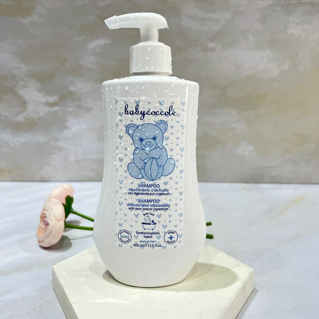 شامپو سر کودک بیبی کوکول ۴۰۰ میل Babycoccole ایتالیا — تصویر ۳