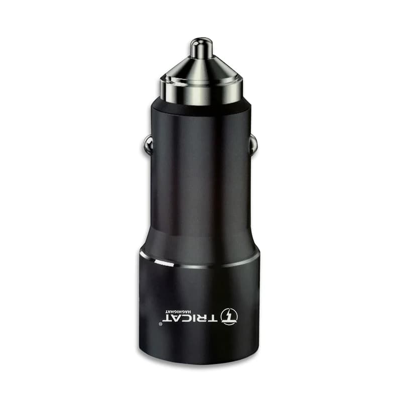 شارژر فندکی فست شارژ 38وات تریکت TRICAT TC-1003