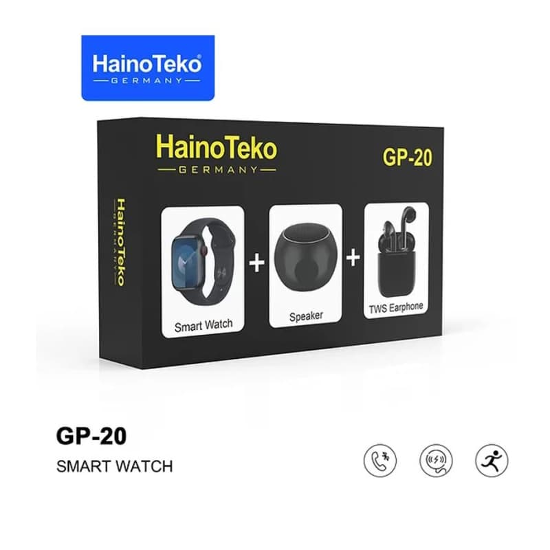 پک ساعت هوشمند HAINO TEKO GP-20 (اصلی) + گارانتی 18 ماهه — تصویر ۳