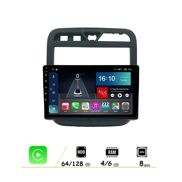 مانیتور 9 اینچ اندروید سمند LX برند وینکا مدل GL855 رم 6 گیگ