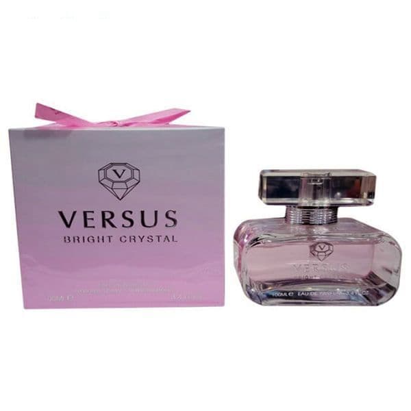 ادوپرفیوم زنانه VERSUS BRIGHT CRYSTAL فراگرنس ورد Fragrance World حجم 100 میلی لیتر — تصویر ۲