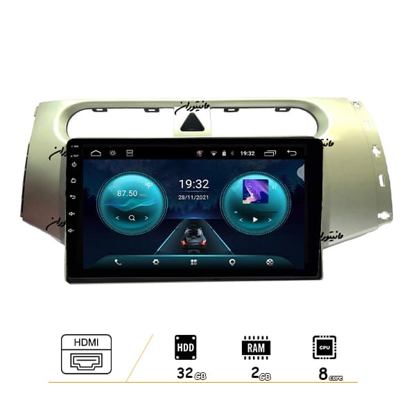 مانیتور 9 اینچ اندروید برلیانس H۲30|H۲20 برند وینکا سری +S۴00 مدل RS855
