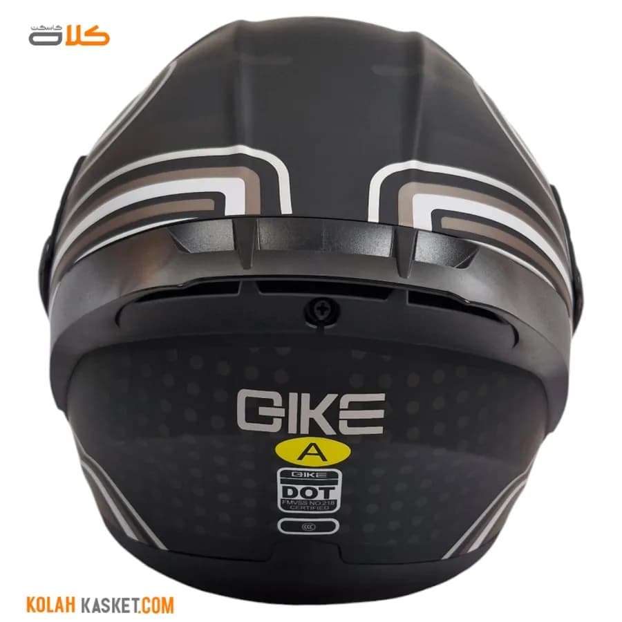 کلاه کاسکت فک متحرک کایک QIKE طوسی B-Laser — تصویر ۸