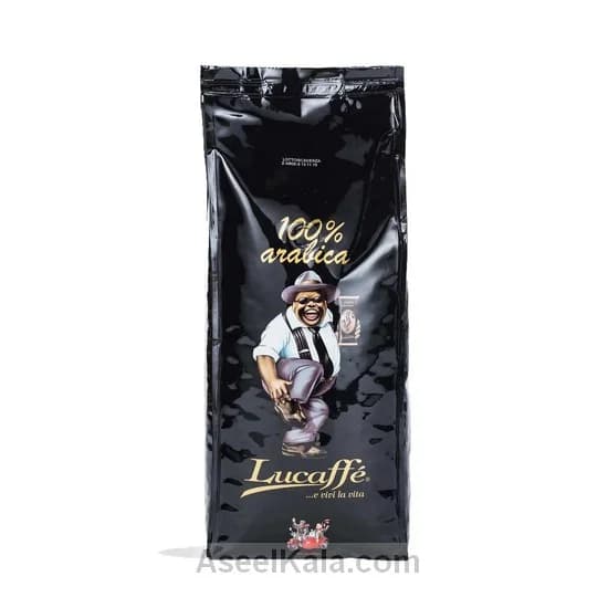 قهوه لوکافه 100 درصد عربیکا دانه 700 گرمی – LUCAFFE