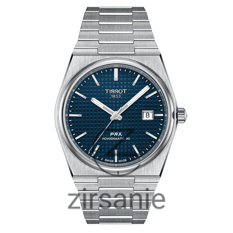 ساعت مچی مردانه تیسوت Tissot PRX Powermatic 80 Silver Navy
