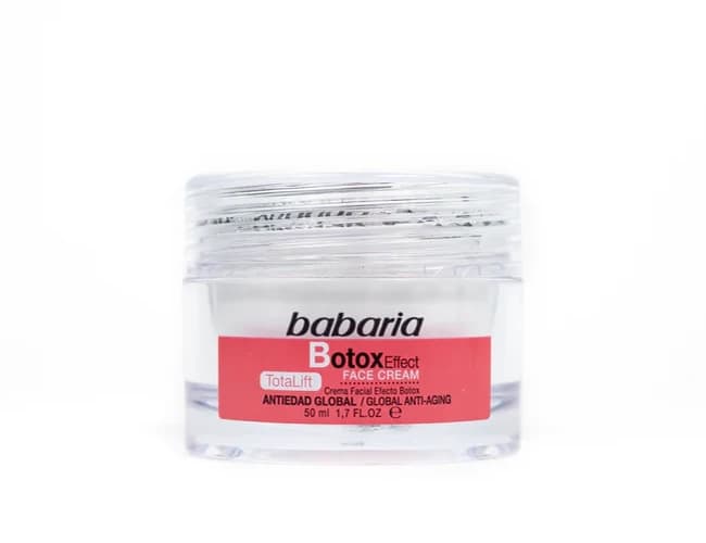 کرم اسپانیایی بوتاکس باباریا Babaria _ Facial Botox ضد پیری 50 میل — تصویر ۲