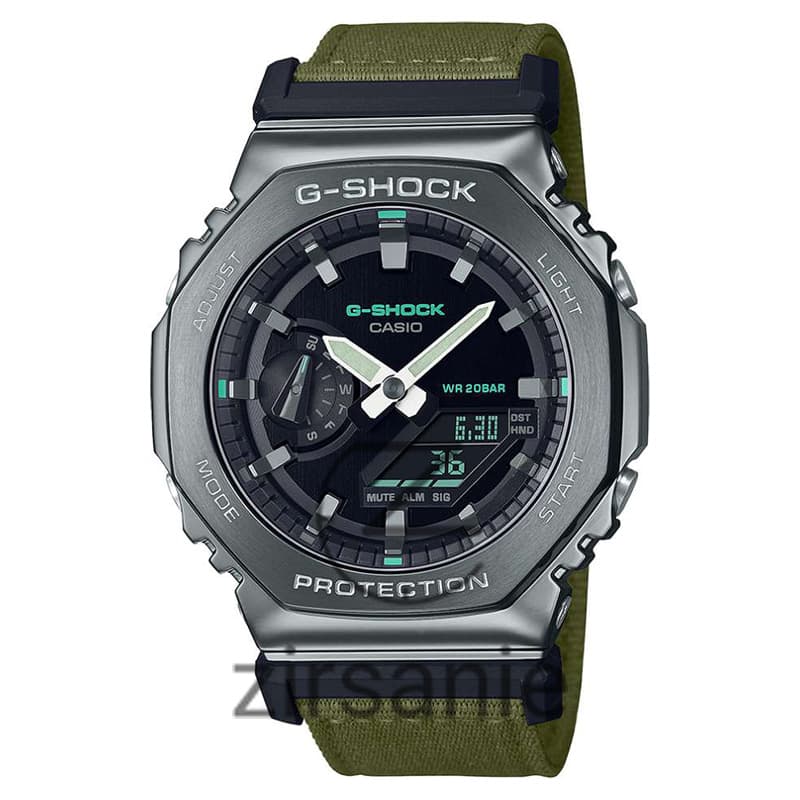 ساعت مچی کاسیو جی شاک – Casio G-Shock Gm2100 CHS Green — تصویر ۸