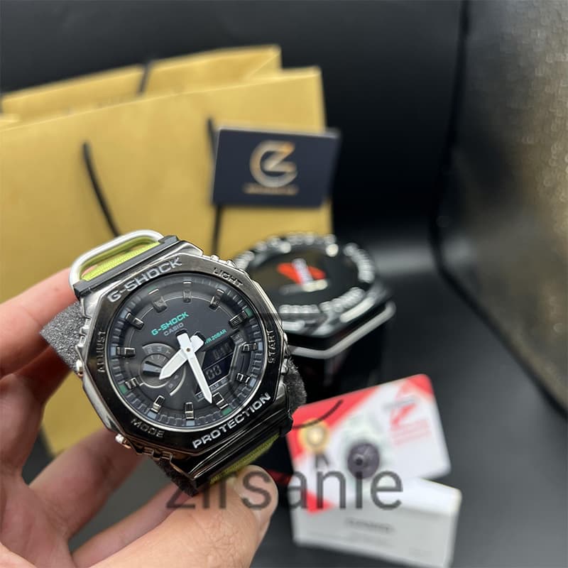 ساعت مچی کاسیو جی شاک – Casio G-Shock Gm2100 CHS Green — تصویر ۱۲
