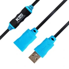 کابل افزایش طول اکتیو USB 2.0 کینت – مدل K-CUE20200 – طول ۲۰ متر – مشکی – گارانتی ۱۲ ماهه شبکه البرز