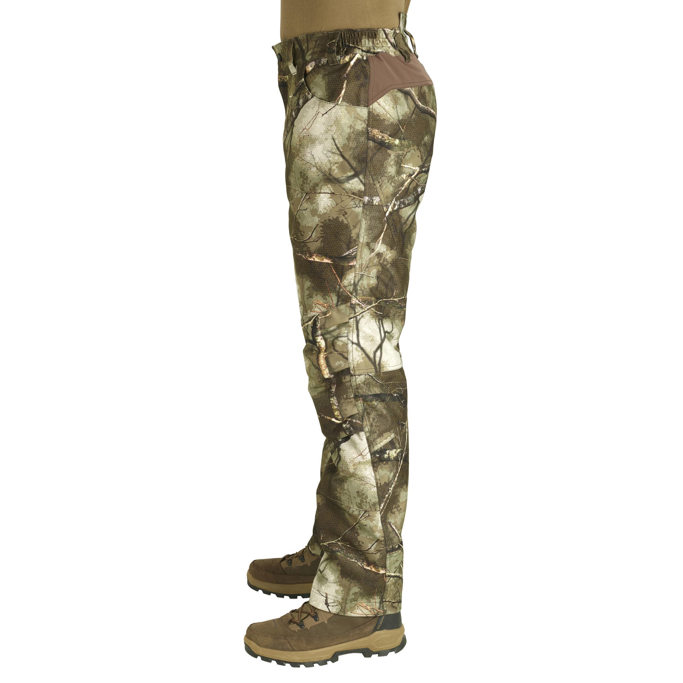 شلوار شکار سولوگناک طرح استتار (پیش خرید) Solognac Men’s Waterproof Outdoor Trousers – Hunting and Nature Watching – Treemetic 500 — تصویر ۸