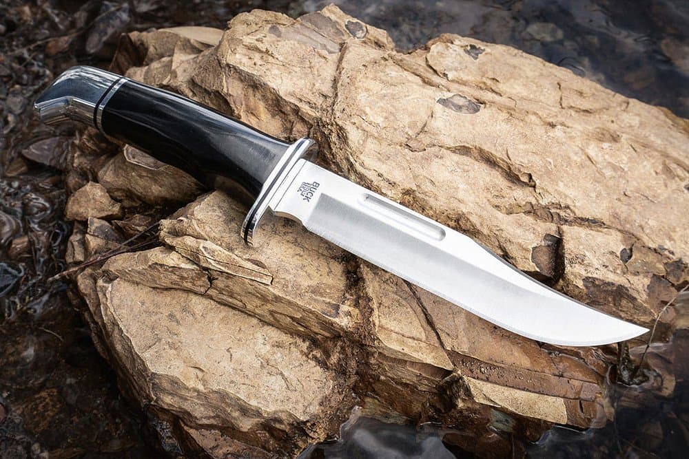 کارد باک 119 اسپشیال (اورجینال) Buck 119 Special Knife with Leather Sheath — تصویر ۳