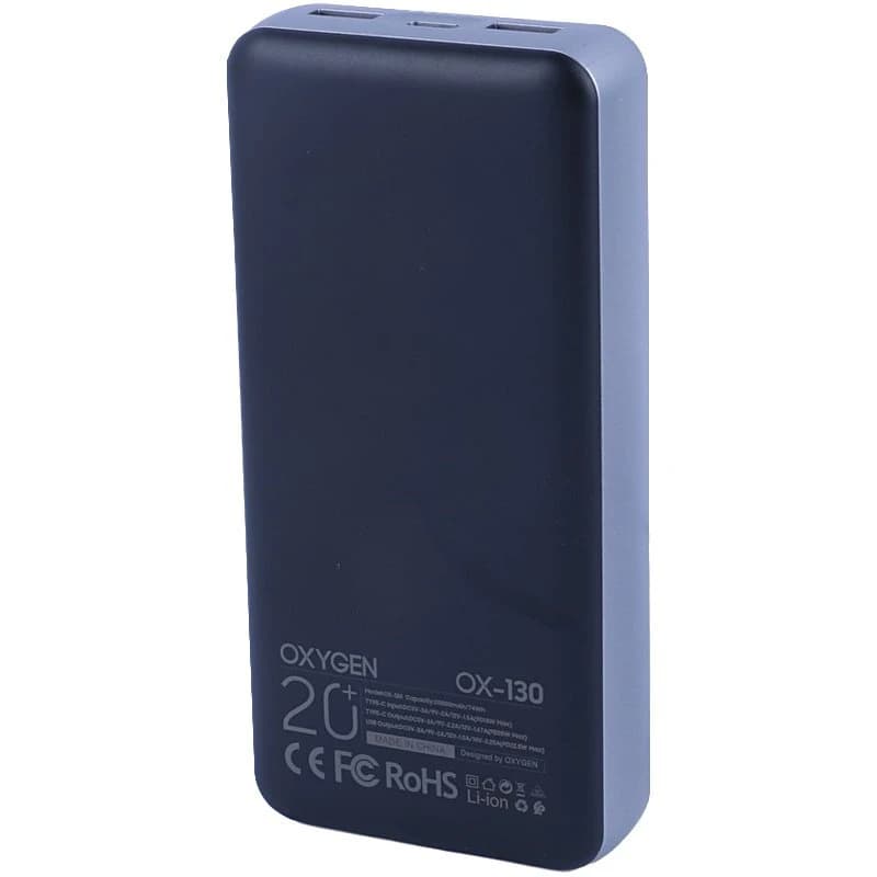 پاور بانک فست شارژ اکسیژن OX-130 PD 22.5W ظرفیت 20000 میلی آمپر ساعت — تصویر ۲