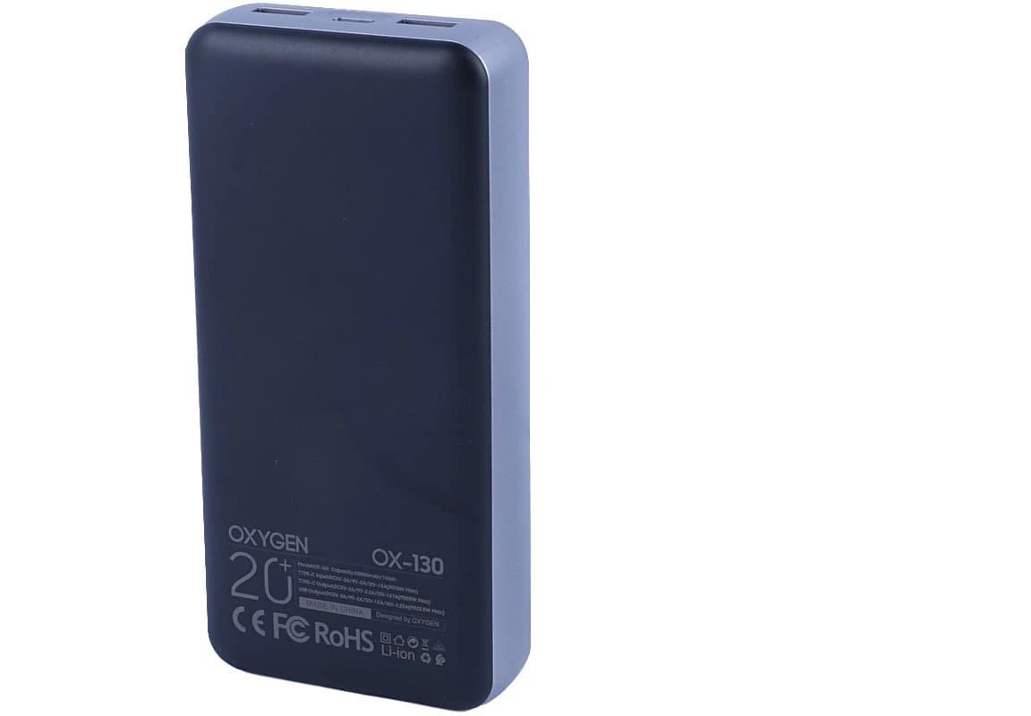 پاور بانک فست شارژ اکسیژن OX-130 PD 22.5W ظرفیت 20000 میلی آمپر ساعت — تصویر ۹
