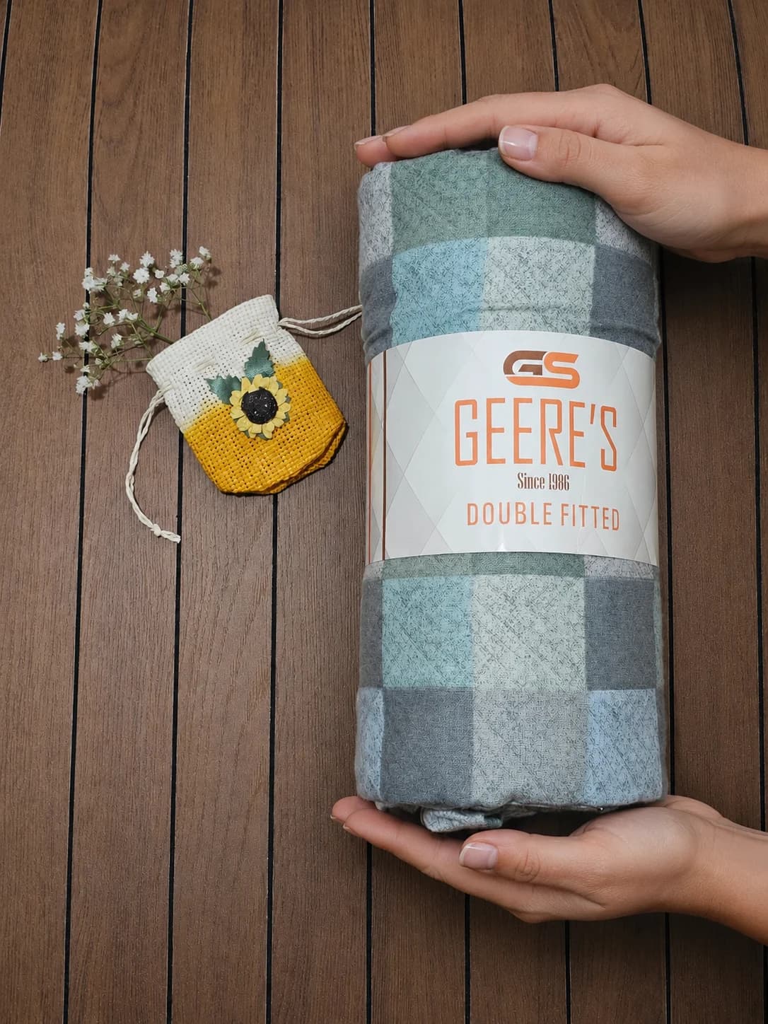 نیمست روتختی فلانل تمام پنبه Geere’s طرح مدرن کد 5