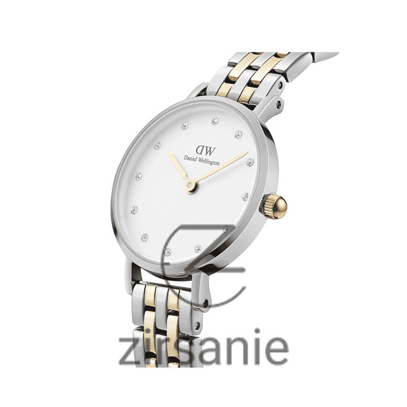 ساعت مچی زنانه دنیل ولینگتون Daniel Wellington Metal Silver Gold White — تصویر ۳