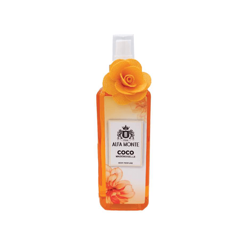 بادی پرفیوم کوکومادمازل الفامونته body perfume coco alfa monte