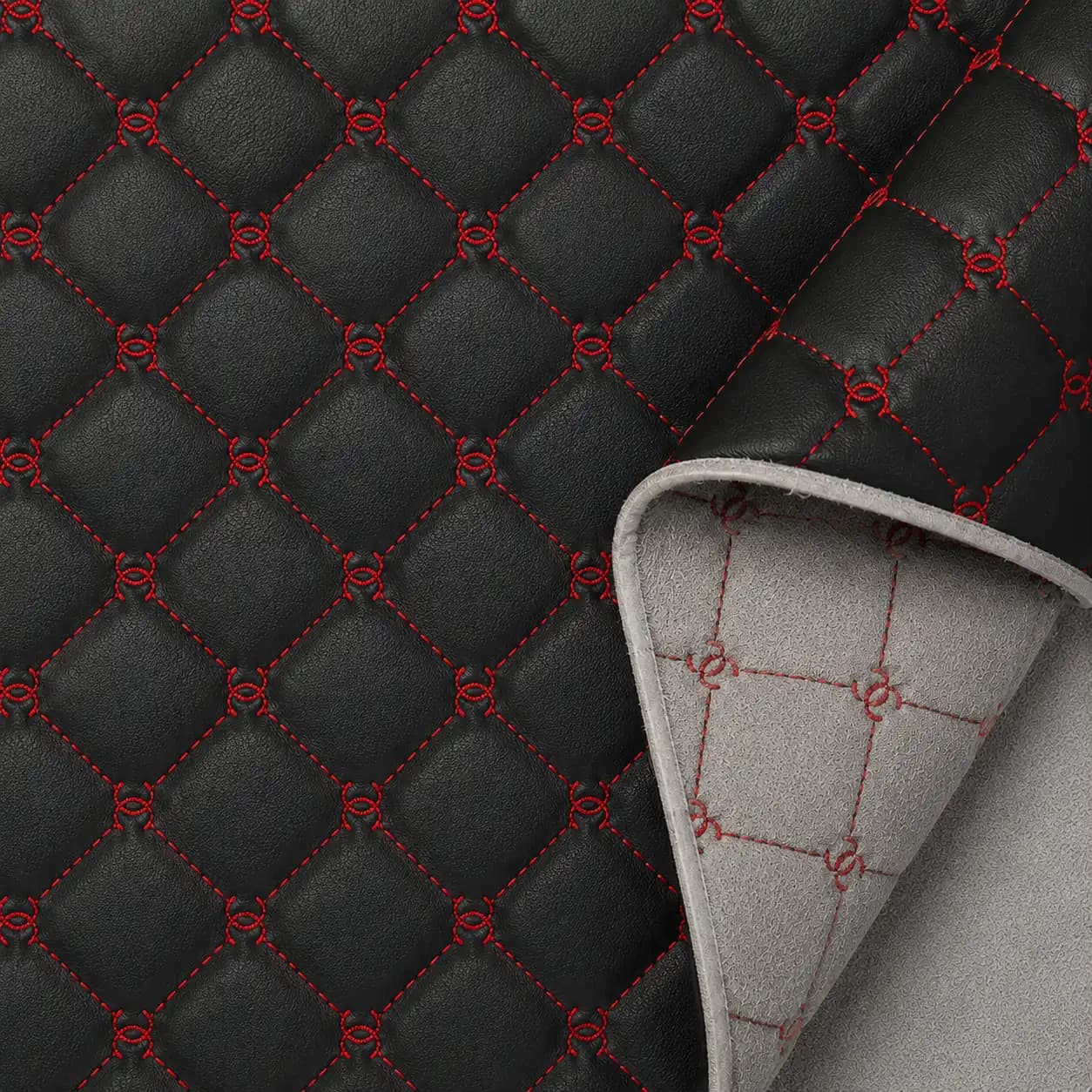 چرم PVC گلدوزی سهبعدی شنل سارووان – کد E-L-24 — تصویر ۵