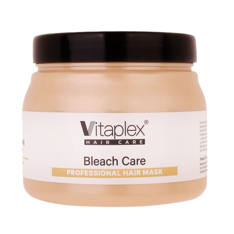 ماسک ترمیم کننده موی دکلره شده ویتاپلکس 500 میلی لیتر Vitaplex Bleach Care Professional Hair Mask 500 ml